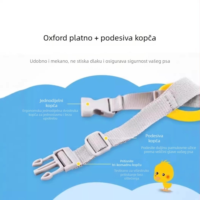 Namornik za pse X-1-001 – plastika, protiv ugriza, protiv laja, protiv jedenja