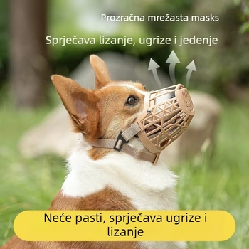 Psi muzzla – protiv ugriza i gutanja, plastična, model FDLCYZT, marka Senwei, za pse