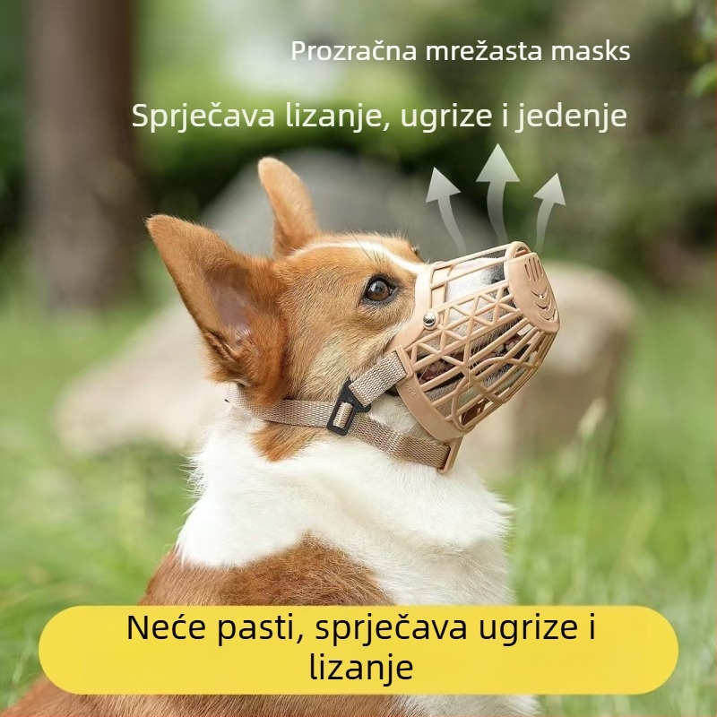 Psi muzzla – protiv ugriza i gutanja, plastična, model FDLCYZT, marka Senwei, za pse