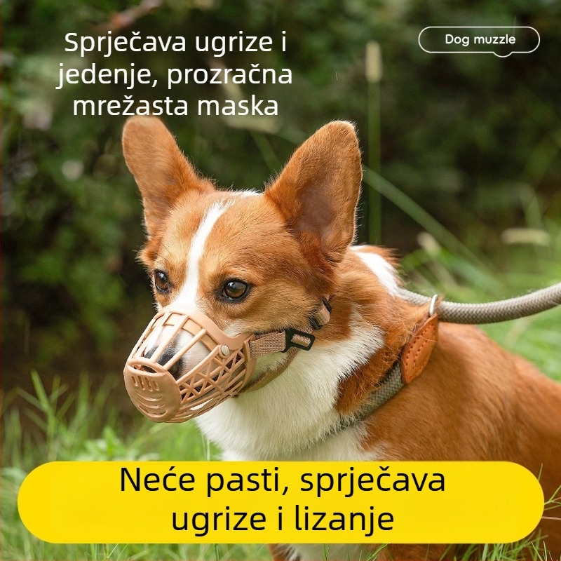 Psi muzzla – protiv ugriza i gutanja, plastična, model FDLCYZT, marka Senwei, za pse