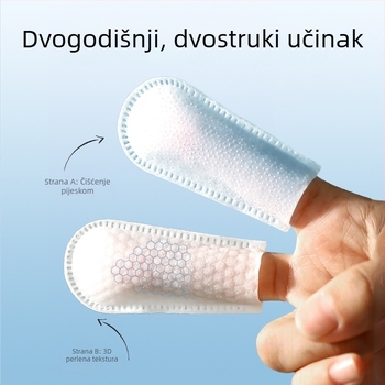 Maramice za čišćenje zubi kućnih ljubimaca – za pse i mačke, njega zubi, netkano vlakno, Madden/Wheat Beans