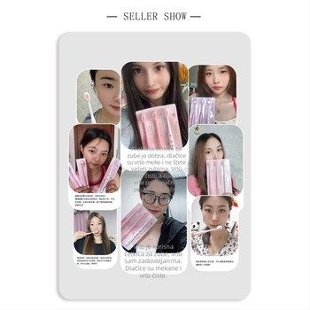 Ručna zubna četkica za odrasle — mekane četine, zaštita desni, model 001, set od 3 komada