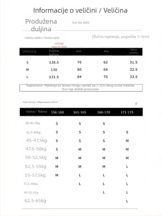 Korejski stil: duga pletena haljina s V izrezom, dugi rukavi, elastičan pojas, uska duga suknja koja prianja uz bokove