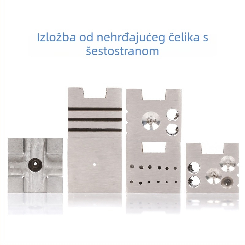 Alat za popravak satova – nehrđajući čelik, Tiger Hao, model 001, čvrsta baza