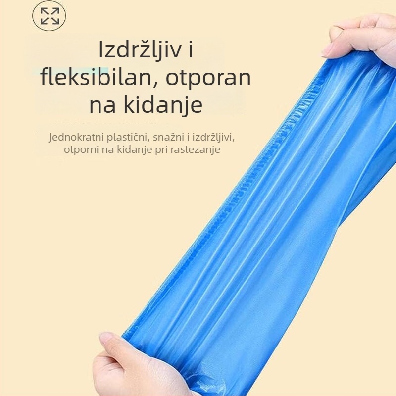 Jednokratne navlake za obuću, debele, vodootporne, otporne na habanje, protuklizne, plastične