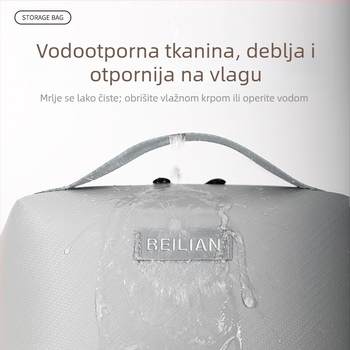 Bei Lian Excellence Digitalna torba za skladištenje – PU kubni organizator za kozmetiku i higijenske potrepštine, višefunkcionalni