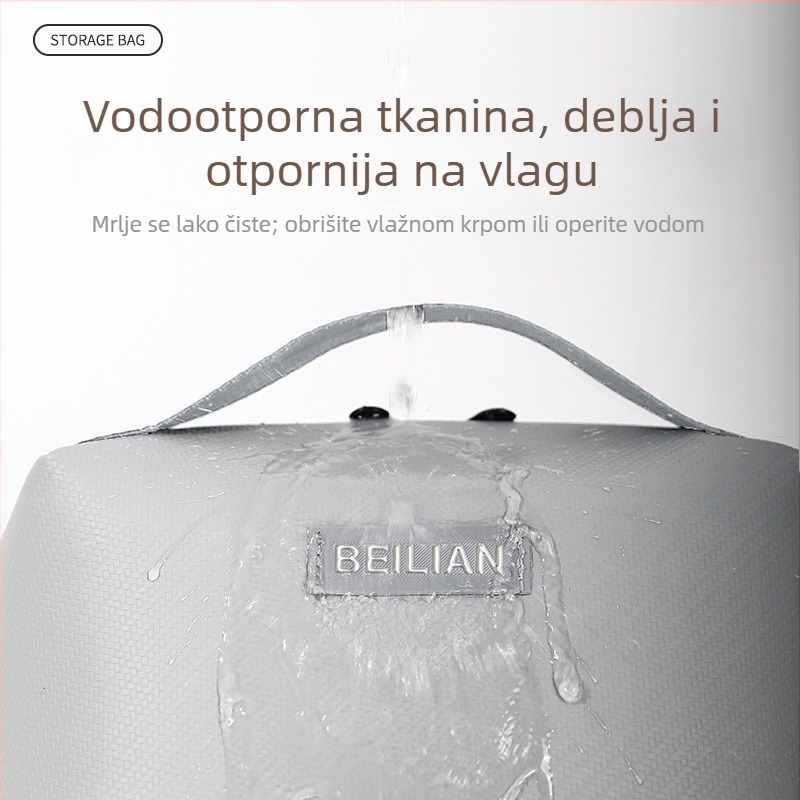 Bei Lian Excellence Digitalna torba za skladištenje – PU kubni organizator za kozmetiku i higijenske potrepštine, višefunkcionalni