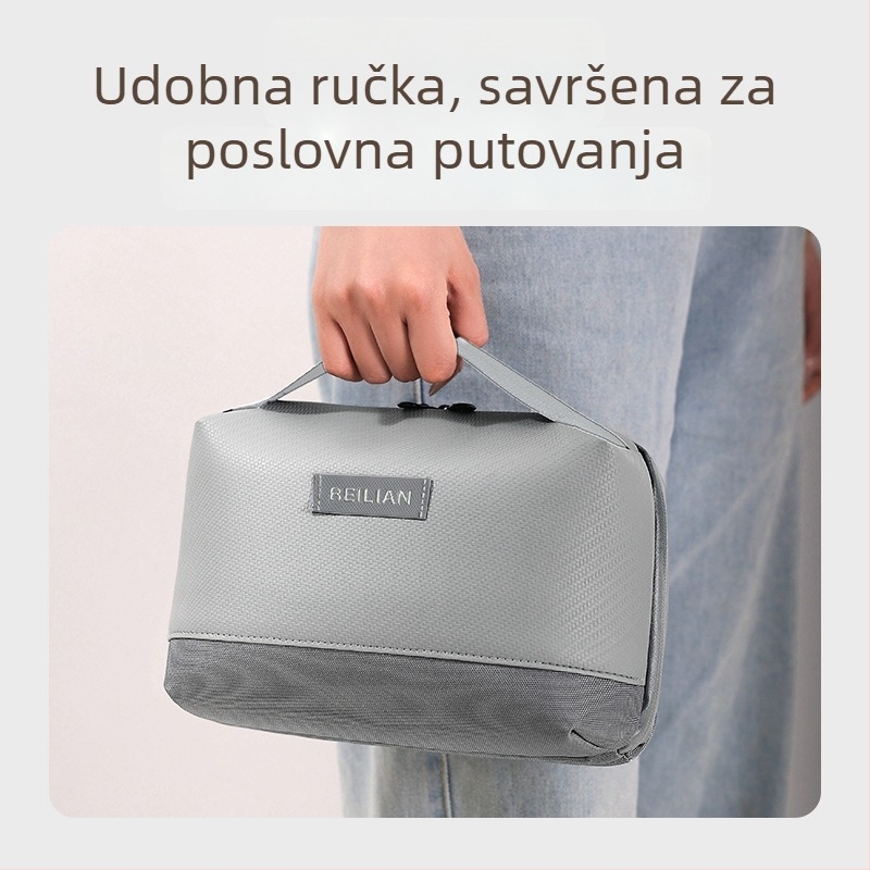 Bei Lian Excellence Digitalna torba za skladištenje – PU kubni organizator za kozmetiku i higijenske potrepštine, višefunkcionalni