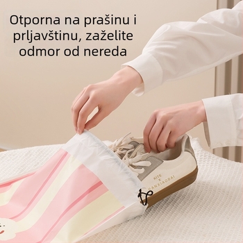 PEVA vodootporna putna torba za pohranu sa šnimom, crtani dizajn, višenamjenska
