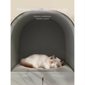Kučka za pse i gnijezdo za kućne ljubimce — perivo PP pamuk, bez montaže, za sve sezone