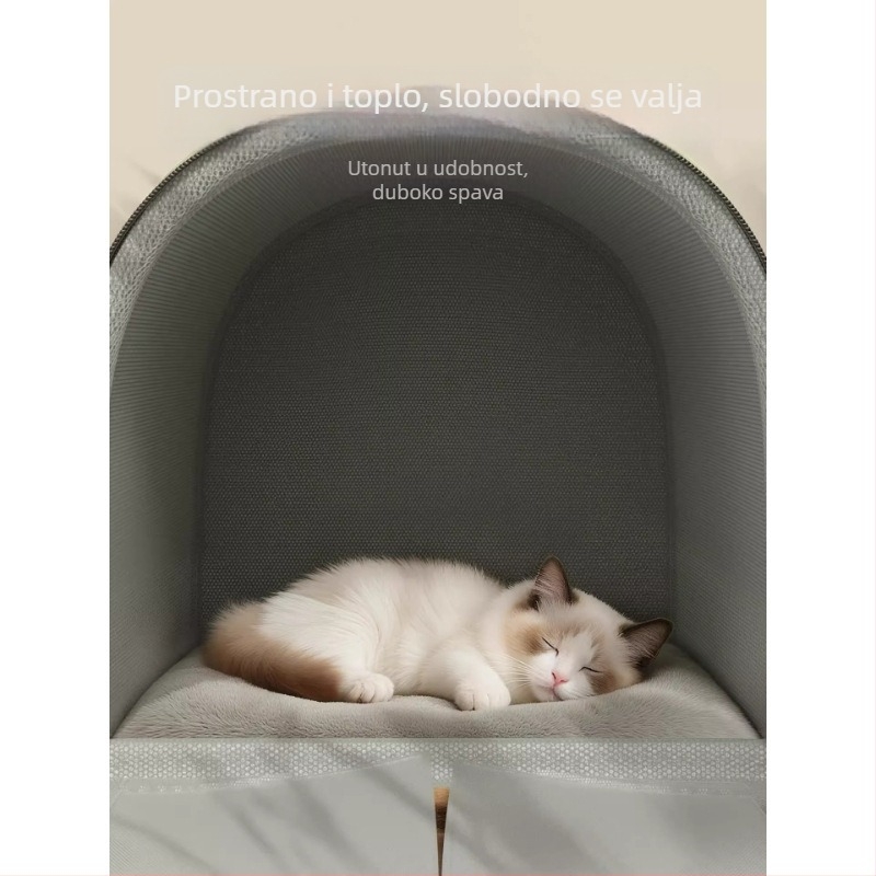 Kučka za pse i gnijezdo za kućne ljubimce — perivo PP pamuk, bez montaže, za sve sezone