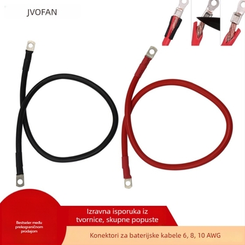 Wofan kabel za bateriju automobila, bakreni vodovi, 10/8/6 AWG, za automobile, kamione, marine, solarne sustave i ATV