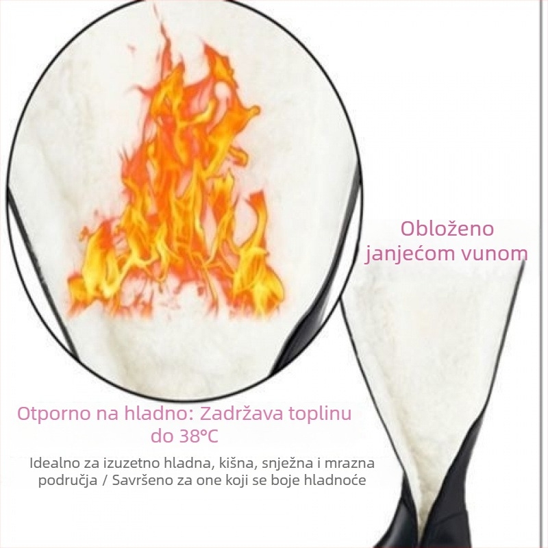 Kožne čizme za muškarce (nubuk goveđe kože; etnički stil; viteške čizme)