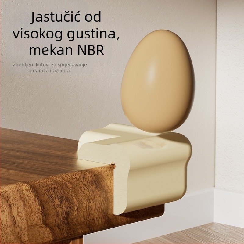 Shield Dad Dječji zaštitnik kutova stola - Pravokutni zaštitni štitnik protiv sudara, paket od 100