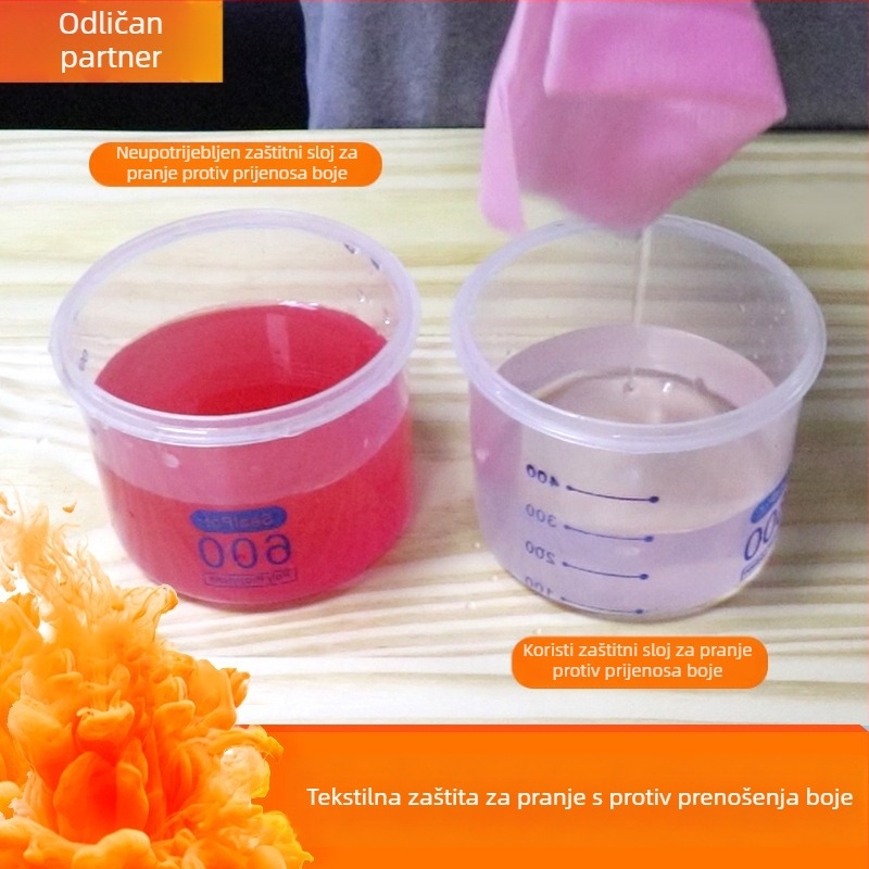 Ručnik za pranje protiv prijenosa boje (nepropusna tkanina; sadržaj aktivnih tvari 75–80%; 10 g po komadu; pakiranje 500 komada)