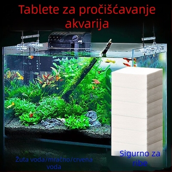 Family Meaning Filtracijsko sredstvo za akvarij – Uklanjanje žute vode, Deodorizacija, Ploča za apsorpciju boja
