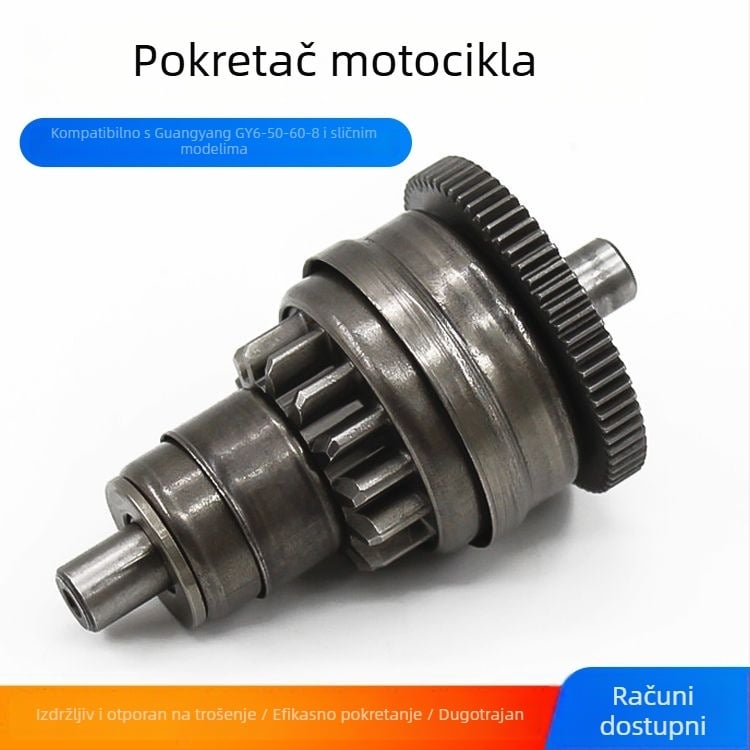 Mojielong Guangyang 50 četverotaktni overrunning sklopka i jednosmjerna početna glava za jednocilindrični motocikl