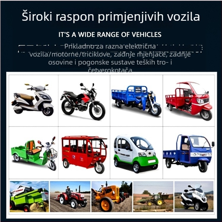 Mojielong ulje za zupčanike za diferencijal i motorni mjenjač (Materijal: Oljno; Kategorija: Ulje za zupčanike)