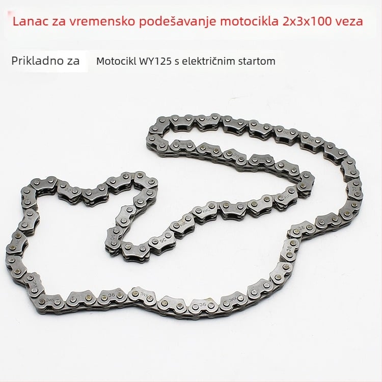 Lanac za vremenski pogon WY125, električni start, 2x3x100 sekcija – Mojiosaurus