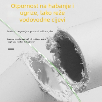 Glavna ribolovna linija od najlona, visoka čvrstoća, 200 komada, Pure Silk