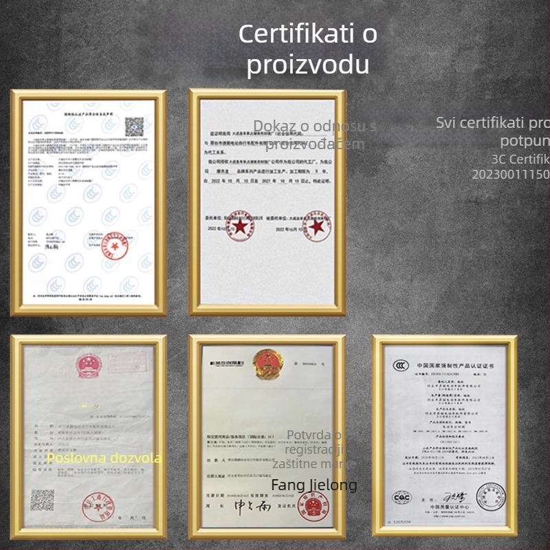 Retrovizor za motocikl WY125/HJ125, okruglo plastično kućište, montaža s pozitivnim zubima, Mojielong, 3C certifikat 2023001115000005