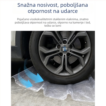 FRP prozirna ploča za skupljanje svjetla za staklenik — ljestvičastog oblika, ojačana poliesterskim vlaknima; otporna na starenje, otporna na grad, otporna na koroziju, vatrootporna i toplinskoizolirajuća
