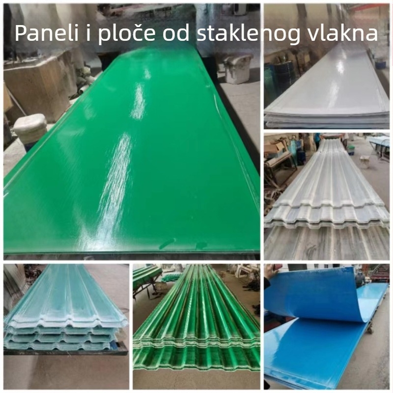 FRP rasvjetna ploča Hebei Huayou, prozirna, otporna na vremenske uvjete