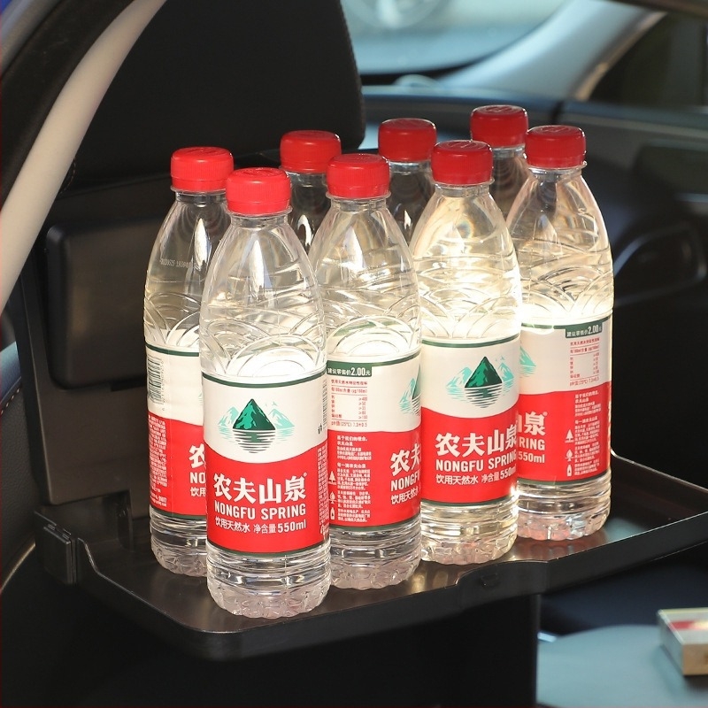 Sklopivi stol za stražnju sjedalu automobila, ABS materijal, model T01, držač za naslon sjedala, nosač za prijenosno računalo, licencirana privatna marka