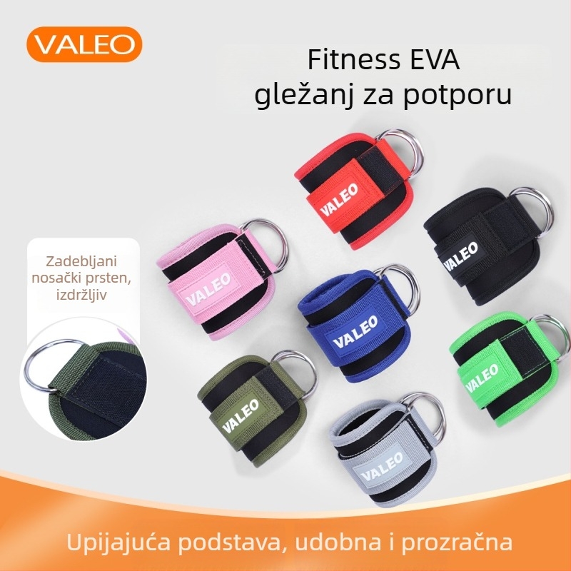 Zglobni zaveznik gležnja s navlakama za vježbanje nogu i kukova — najlon, universalna upotreba, prozračan, otporan na udarce, podržava gležanj