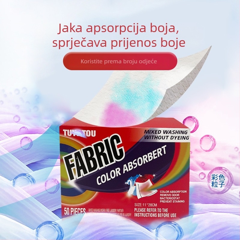 Tablete za apsorpciju boja – Rabbit girl, zaštita boja, 50 tableta u kutiji, aktivni sadržaj 6-10%