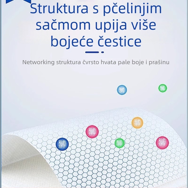 Color Catcher listovi za pranje — apsorbiraju boje, sprječavaju miješanje boja, hvatač vlakana