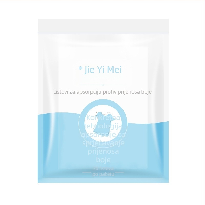 Listovi za pranje s apsorpcijom boje – zaštita od prijenosa boje za miješano pranje