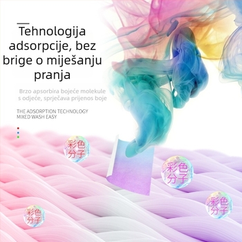 List za fiksiranje boje pri pranju — protiv mrlja; uklanjanje mirisa; zaštita od moljaca; 24 komada u kutiji; Serija: Čišćenje i njega odjeće; Šifra proizvoda C00268