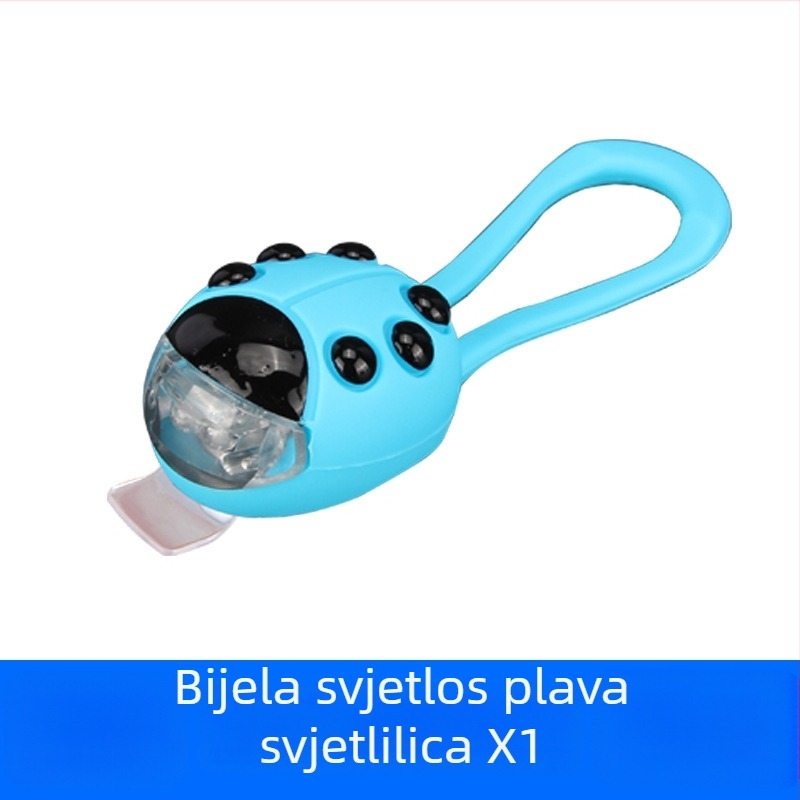 Svjetlo za bicikl u obliku bubamare – prednje i stražnje LED svjetlo za bicikle, balansne bicikle i dječje skuterice (Značka: KUDOEYE; Uvoz: Ne; Licencirana privatna marka: Da)