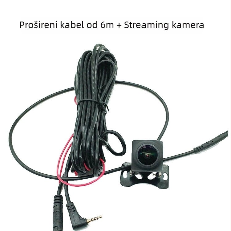 Automobilska dash kamera s V06 stražnjom kamerom, 1080P, 170° kut gledanja, VGA signal, 12V napajanje