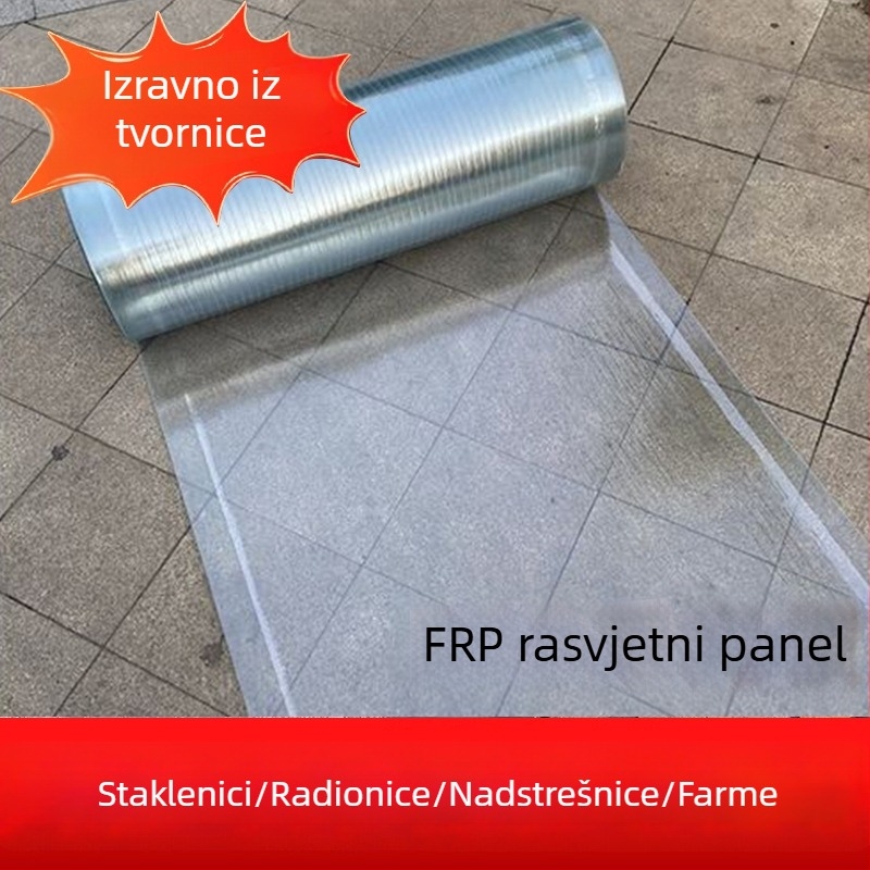 FRP panel dnevno osvjetljenje – proziran ravni list za staklenik
