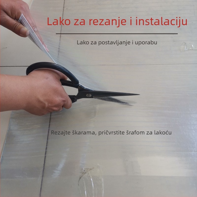 FRP panel dnevno osvjetljenje – proziran ravni list za staklenik