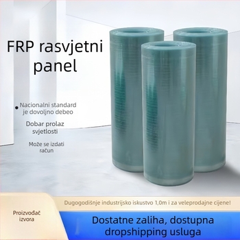 FRP rasvjetna ploča - vlakna smole, Junqi Building Materials, za plastenike