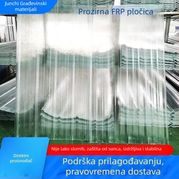 FRP rasvjetna ploča - vlakna smole, Junqi Building Materials, za plastenike