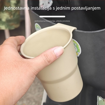 Držač čaše za Nine-Series EV, kompatibilan s ventilacijom, plastični, model AC-2385, vodootporan, prilagodljiv