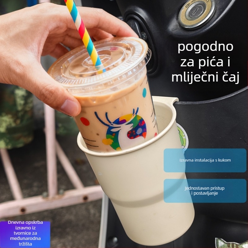 Držač čaše za Nine-Series EV, kompatibilan s ventilacijom, plastični, model AC-2385, vodootporan, prilagodljiv