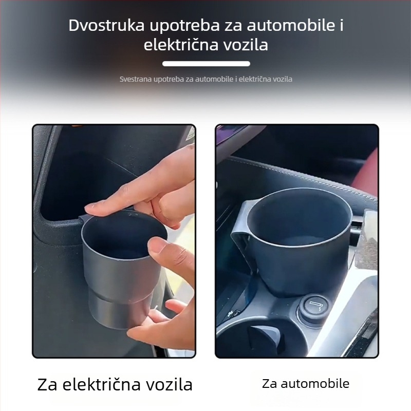 Držač čaše za Nine-Series EV, kompatibilan s ventilacijom, plastični, model AC-2385, vodootporan, prilagodljiv