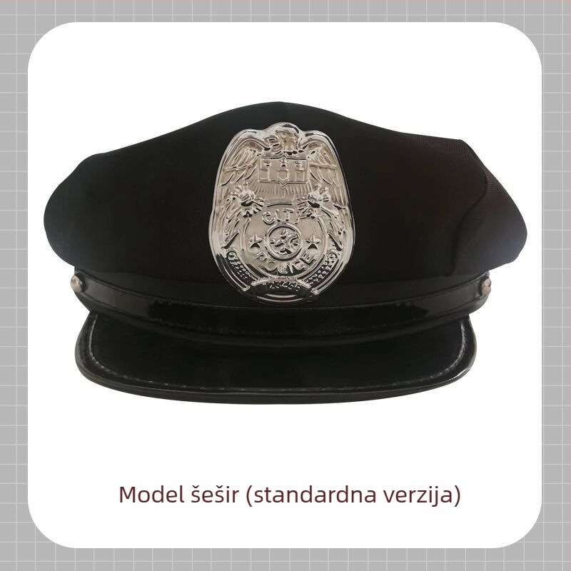 Ženski kostim uniforme za igru uloga — Vještica / Kraljica plesa / Vojni instruktor; poliester materijal; udio glavnog materijala 80–90%; pakiranje u vrećici