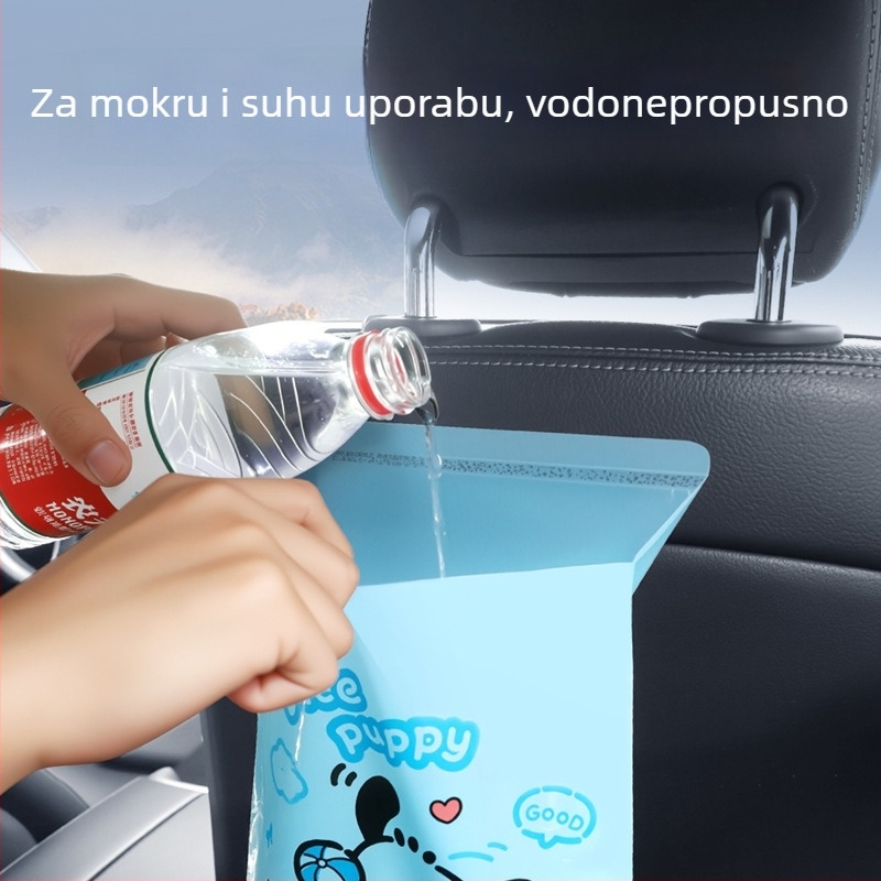 Vrećica za smeće, PLA materijal, jednokratna, pogodna za studentski dom i automobil, Brand: Other