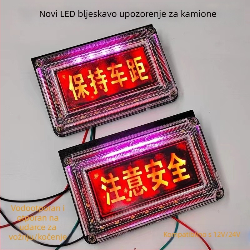 Zadnje LED svjetlo za maglu za kamione i kombije, 12/24V, 10W, 5000 lm, 5000K