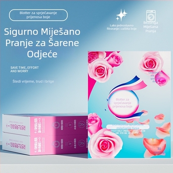 Listići za hvatanje boja pri pranju - sprječavaju transfer boja, sprječavaju miješanje boja, obiteljsko pakiranje, Značka: Appointment in four seasons