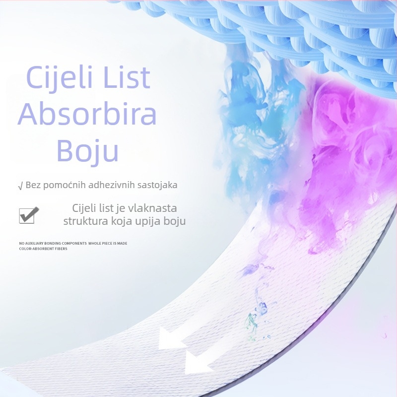 Listići za hvatanje boja pri pranju - sprječavaju transfer boja, sprječavaju miješanje boja, obiteljsko pakiranje, Značka: Appointment in four seasons