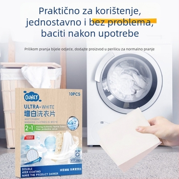 Tablete za izblijedivanje odjeće – Whitening Tablets serija, neto sadržaj ispod 200 g, kutija 204 komada, osnovno pakiranje