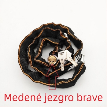 Hengshen Lock 612 Lančani kat za bicikle i motocikle – željezo, 360 g, Model: 612