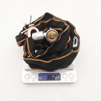 Hengshen Lock 612 Lančani kat za bicikle i motocikle – željezo, 360 g, Model: 612